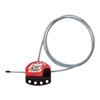 Master Lock Adjustable Cable Lockout, 6ft (1.8m) Cable S806