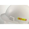 Vital Id Hard Hat I.D, Yllw, 1-2in.Hx2-3-4in.W, PK25 WSID-01