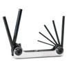 Eklind 7 Piece Metric Fold-Up Hex Key Set, 21171 21171