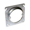 Raco Fixture Cover, 1 Gang, Galvanized Zinc, Square Box Type 767
