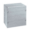 Captive Screws Electrical Enclosures, 6 in H, 4 in D, 6 in W, 1, Steel