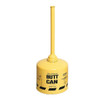 Eagle Mfg Cigarette Receptacle, Yellow, 5 gal 1200YELLOW