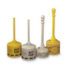 Eagle Mfg Cigarette Receptacle, Yellow, 5 gal 1200YELLOW