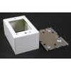 Legrand Device Box, Gang Box Type, 1 Gang, Steel V5747