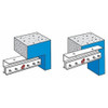 Tmi Save-T-Loc Strip Door Hdwr,4ft,Galv Stl 999-10075