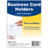 C-Line Products Business Card Holder,Clear,2 7-16"H,PK10 70257