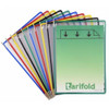 Tarifold Document Display Pockets,Multicolor,PK10 P090