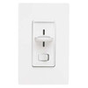 Lutron Lighting Dimmer,Slide,1000W,Decora,White CT-103P-WH