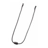 Ergodyne Eyewear Lanyard, Black, 12 in Length, Nylon, Slip-On Attachment 3251