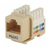 Monoprice Datacom Jack,Cat5,Punch Down,Beige 5373