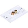 Monoprice A-V Wallplate,Banana Post,2pc,1Spkr,Wht 3324