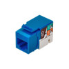 Monoprice Datacom Jack,Cat6,Punch Down,Blue 5379
