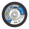 Norton Abrasives Fiber Disc,7 in Dia,5/8in Arbor,P40 Grit 66254461190