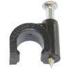 Cable Staple, RG-6 Coaxial Cable Use Type, 5-16 in Size, Black  DCC-6B