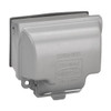 Taymac 1 -Gang Horizontal Weatherproof Cover, ,Aluminum MX3300