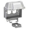 Taymac 1 -Gang Horizontal Weatherproof Cover, ,Aluminum MX3300