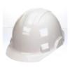 Hard Hat, Vector, Polyethylene, 4 Point Ratchet, Type 2, Class E, White