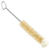 Test Tube Brush, 3 in L Handle, 3 1/4 in L Brush, Natural, 6 1/4 in L Overall