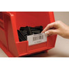 Tri-Dex Label Holder,Snap-In,1-3-4x4 In,PK25 TR-1754
