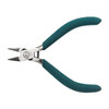 4 1/2 in Diagonal Cutting Plier Semiflush Cut Oval Nose Uninsulated