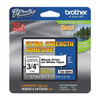 Brother Label/Ribbon Cartridge, White, Gloss, 3/4 in W TZES241G