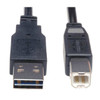 Tripp Lite Reversible USB Cable,Black,36in L UR022-003