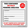 Accuform DOT Handling Label, Paper, 4" W, 4" H MHZW28PSC