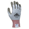 Cut-Resistant Coated Gloves, Cut Level A2 ,Dipped ,Polyurethane ,Smooth ,M 1 PR  9672DT2M