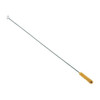 Burette Brush, 16-3/4 in L Handle, 3 1/4 in L Brush, Natural, 30 in L Overall