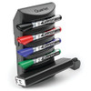 Quartet Marker Holder,8-1-4inH,Black,Plastic 85377