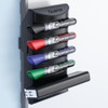 Quartet Marker Holder,8-1-4inH,Black,Plastic 85377