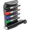 Quartet Marker Holder,8-1-4inH,Black,Plastic 85377