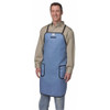 Karewear Shop Apron, Cotton, Blue, 35 1-2 in, Universal 524MB