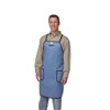 Karewear Shop Apron, Cotton, Blue, 35 1-2 in, Universal 524MB