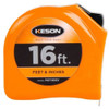 Keson 16 ft Tape Measure, 1 in Blade PGT1816V