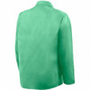 Steiner Welding Jacket, 30 in L, Cotton, Snaps, Green, L 1030-L