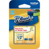 Brother Label-Ribbon Cartridge, White, 1-2 in W MK232
