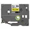 Brother Label-Ribbon Cartridge, Yellow, Gloss, 1 in W TZE651G