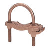Burndy Pipe Ground Clamp, 4AWG, 7.5In, Type: COMMERCIAL GAR3905BU