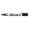 Markal Waterproof Permanent Marker, Smear-Resistant, Fine Tip, Black 96923
