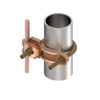 Burndy Pipe Ground Clamp,4AWG,6.5In GAR3904BU