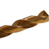 135 Degree Heavy-Duty Jobber Length Drill Chicago-Latrobe 150ASP-TN TiN HSS RHS/RHC No 8