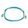 Monoprice Fiber Optic Patch Cord,LC/LC,1m,Aqua 6385