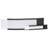 Aigner Index Label Holder, Mag, 3x6, Bk-Br, PK25 MC306