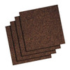 Quartet Bulletin Board Tiles,Dark,PK4 101