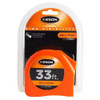 Keson 33 ft Tape Measure, 1 in Blade PGT1833V