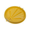 Enpac Funnel,Injection Molded,26inDia,Yellow 3004-YE