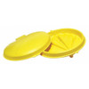 Enpac Funnel,Injection Molded,26inDia,Yellow 3004-YE