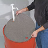 Pig Sorbent Pad, 3 gal, 22 in Dia., Universal, Gray, Polypropylene 25103