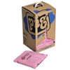 Pig Sorbent Pillow, 2 gal, 8 in x 8 in, Harsh Chemicals, Pink, 10 PK PIL306